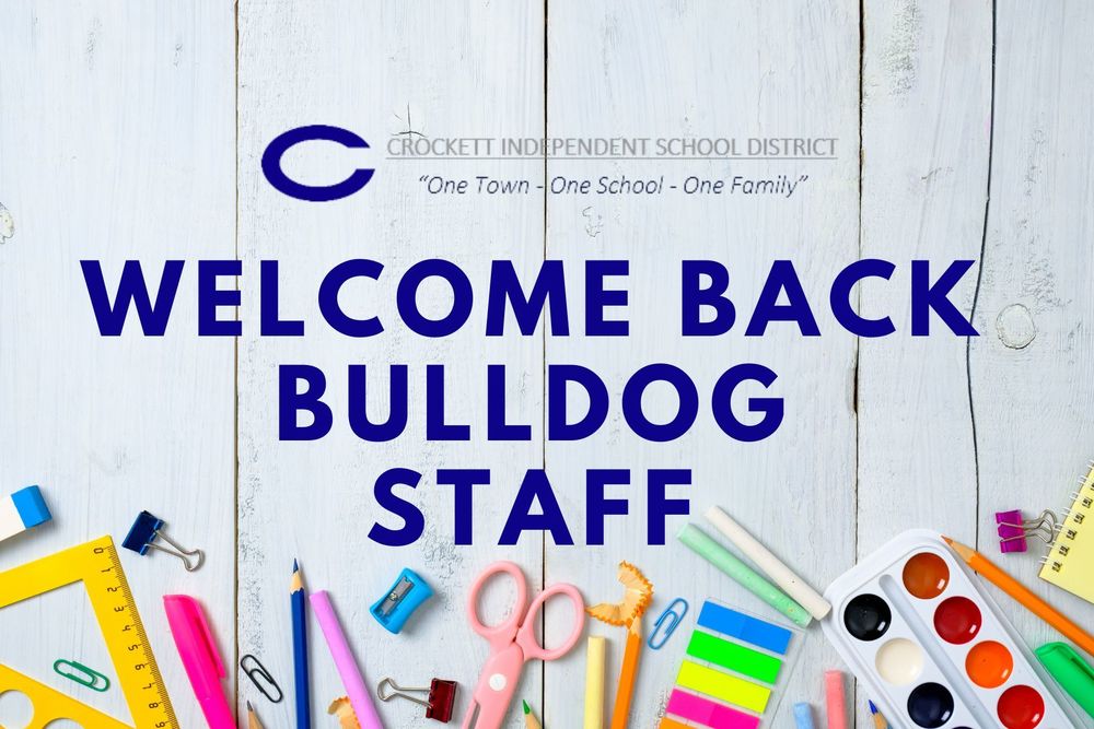 welcome back bulldog staff