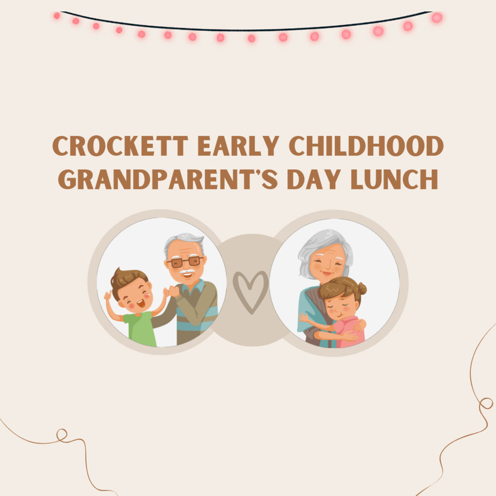 Crockett Early Childhood hosted Grandparents' Day Lunch