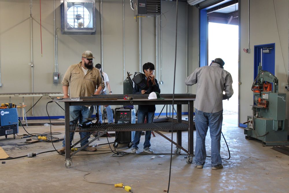 Ag Students Utilizing Their New Building