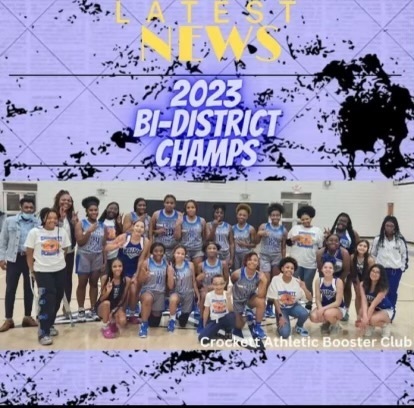 2023 Bi- District Champs Girls Basketball Team 