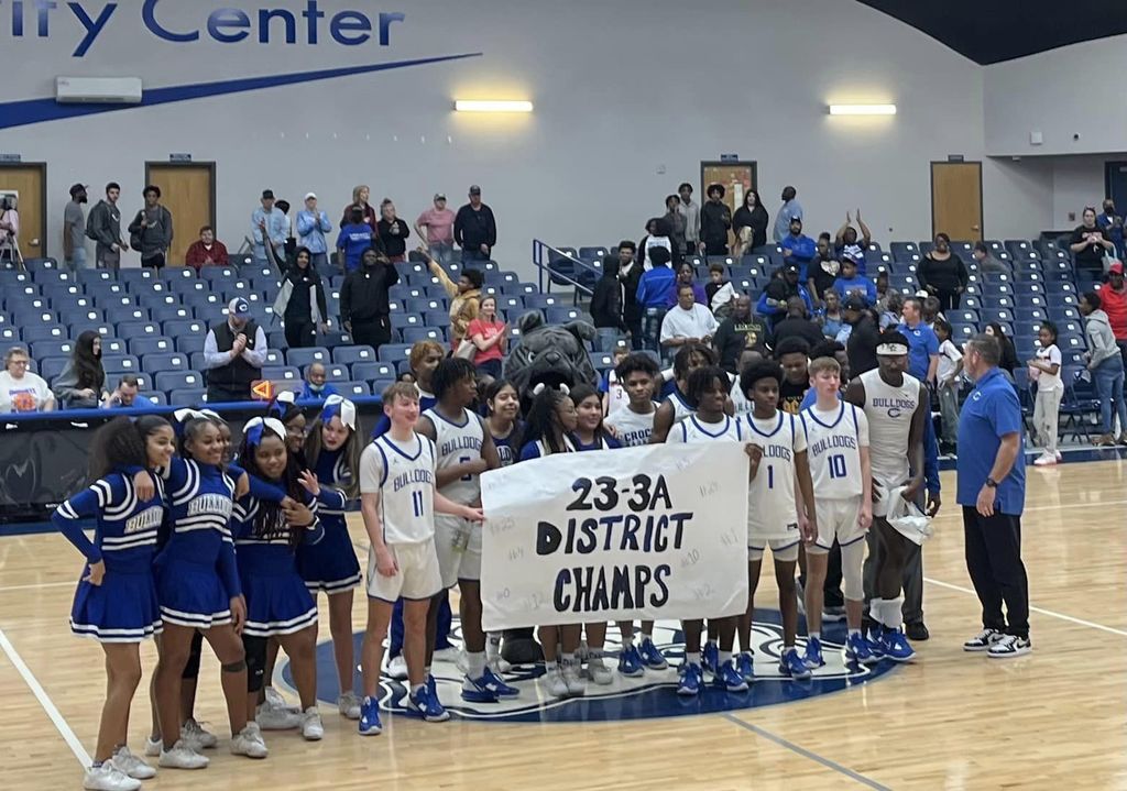 Boys Basketball Team Picture 2023 District Champs